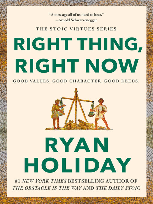 Cover image for Right Thing, Right Now.